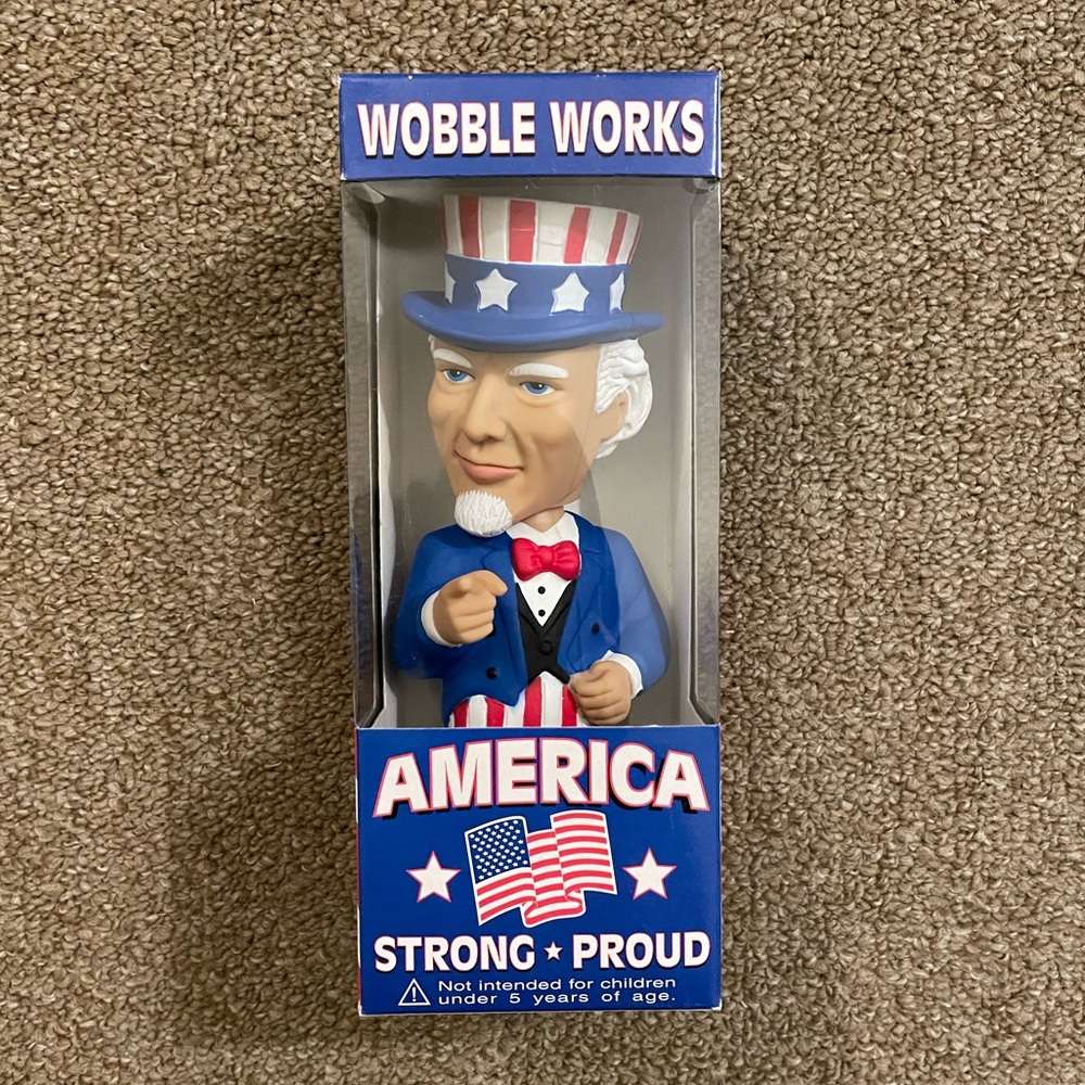 The Vintage July 4th Bubble Head